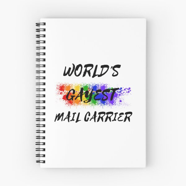 Item preview, World's Gayest Mail Carrier designed and sold by LuckyKermit.
