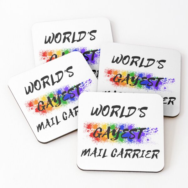 Item preview, World's Gayest Mail Carrier designed and sold by LuckyKermit.