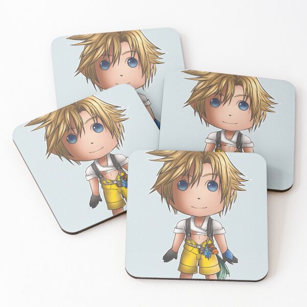 Item preview, Chibi Tidus – Cute Blitzball Hero Fan Art designed and sold by MyChibiArts.