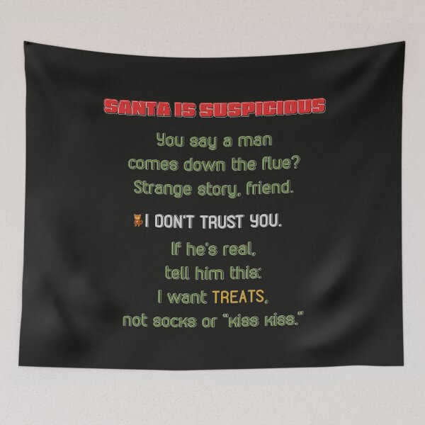 Item preview, Holiday Trust Issues designed and sold by Wobble Studio.