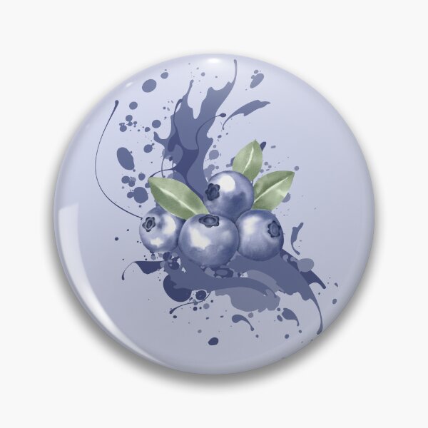 Item preview, Botanical Blueberry Illustration designed and sold by HBBS DESIGNS.