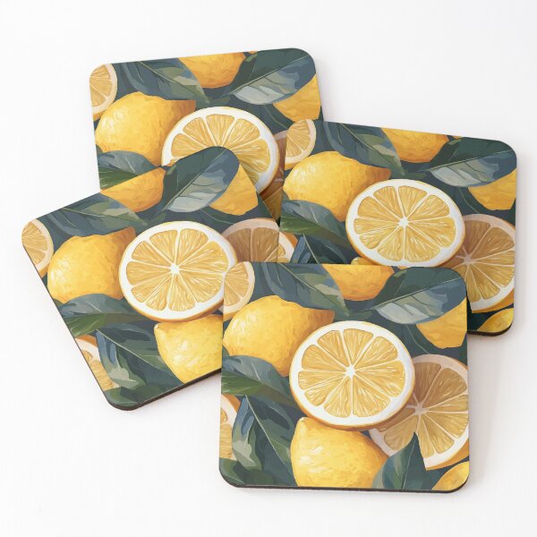 Item preview, Lemon Botanical Fruit Illustration Poster, HD designed and sold by cotoprints.