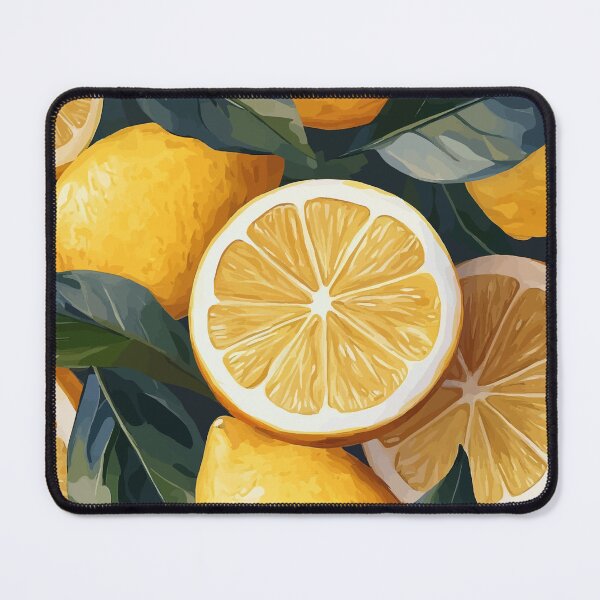 Item preview, Lemon Botanical Fruit Illustration Poster, HD designed and sold by cotoprints.