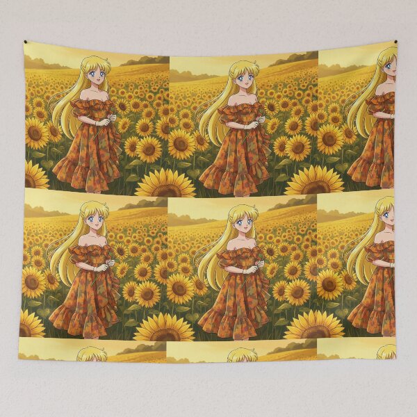 Item preview, Minako in the Sunflowers designed and sold by Solace Sparkles.