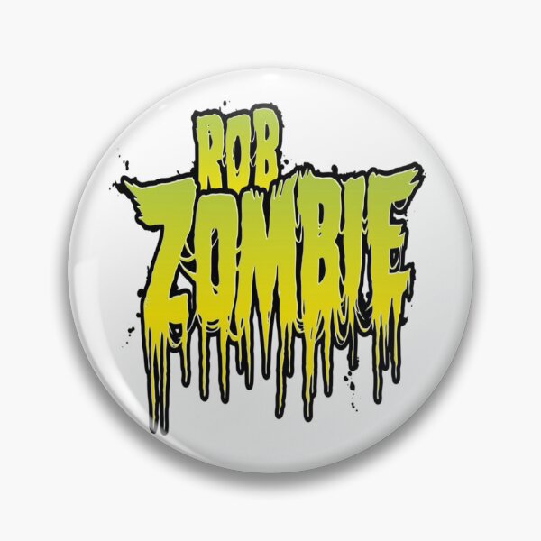 Artikelvorschau, Rob Zombie Splatter Logo – Horror Metal Grün-Gelb-Farbverlauf entworfen und verkauft von Billgeat.