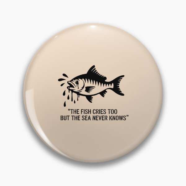 Item preview, Banksy - the fish cries too but the sea never knows designed and sold by 123ks.