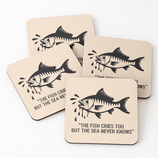 Item preview, Banksy - the fish cries too but the sea never knows designed and sold by 123ks.