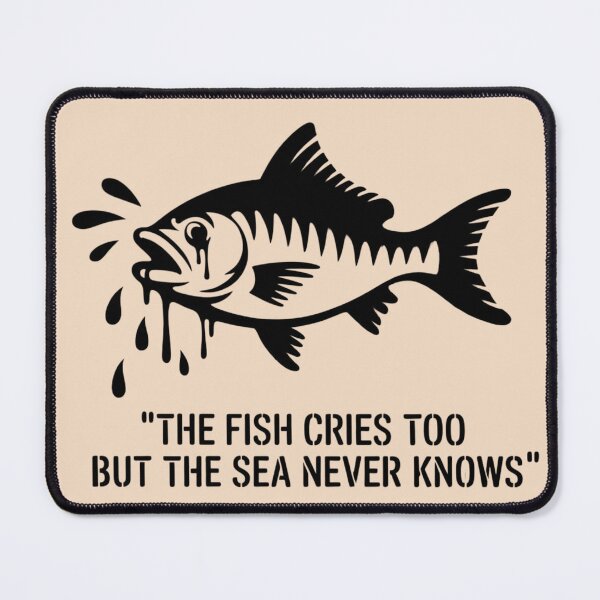 Item preview, Banksy - the fish cries too but the sea never knows designed and sold by 123ks.