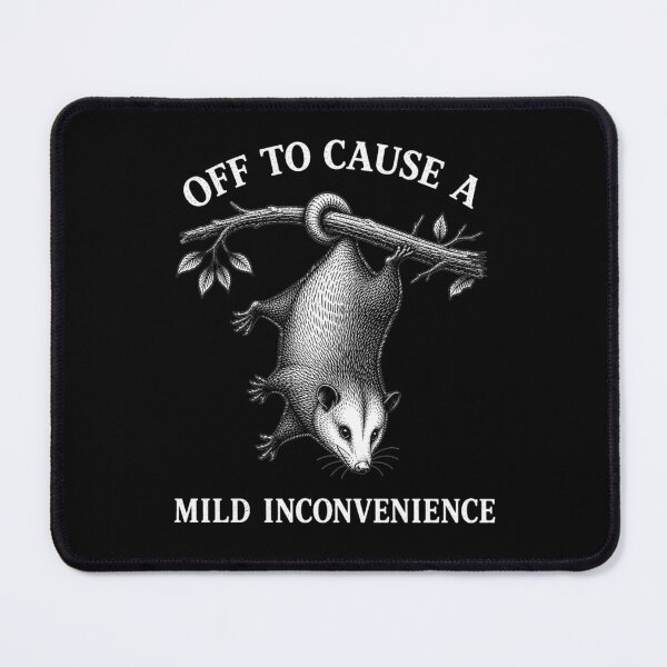 Item preview, Off To Cause A Mild Inconvenience - Chaos Opossum designed and sold by Lichtisign.