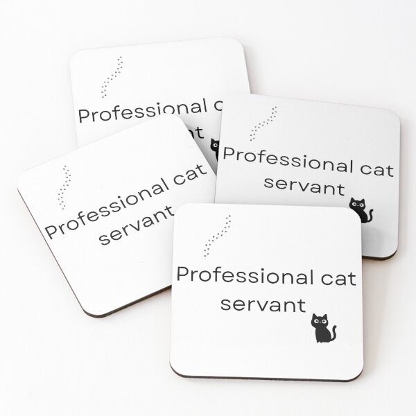 Item preview, Professional cat servant  designed and sold by SimpleDesign111.