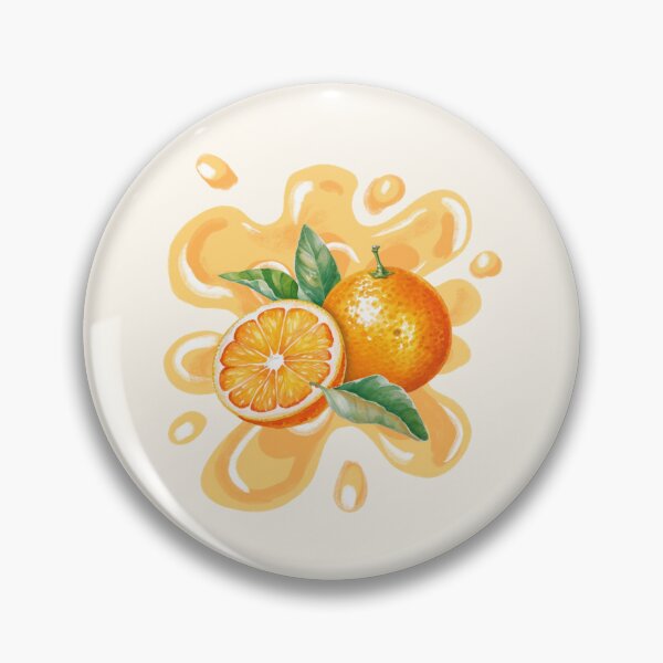 Item preview, Orange and Orange's Splash Illustration designed and sold by HBBS DESIGNS.