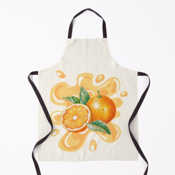 Item preview, Orange and Orange's Splash Illustration designed and sold by HBBS DESIGNS.