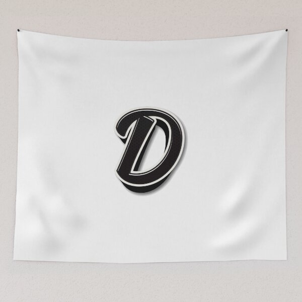 Item preview, Letter D Minimalist Initial Aesthetic designed and sold by UnrealShopKelko.