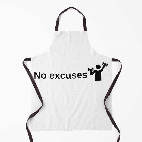 Item preview, Fitness: no excuses designed and sold by SimpleDesign111.