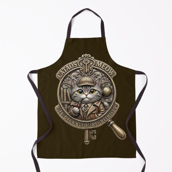 Item preview, The Master Detective Golden Medallion designed and sold by CataosMeow.
