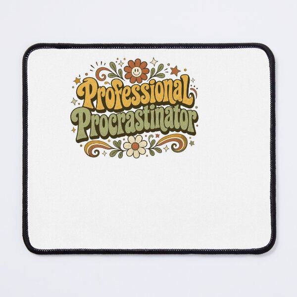 Item preview, Professional Procrastinator designed and sold by BinAlgoPix.