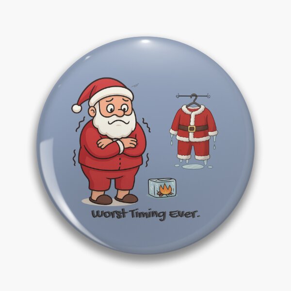 Item preview, Santa Didn’t See This Coming designed and sold by Wobble Studio.