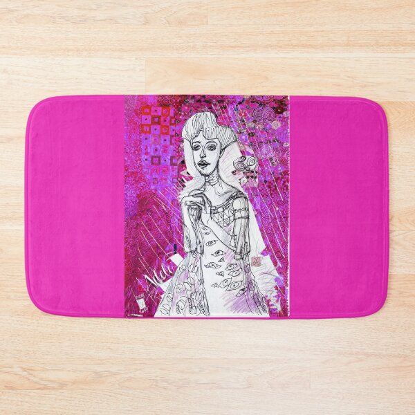 Item preview, Portrait Of Adele Bloch Bauer Inspired by Gustav Klimt (Drawing by ACCI) designed and sold by VanyssaGraphics.