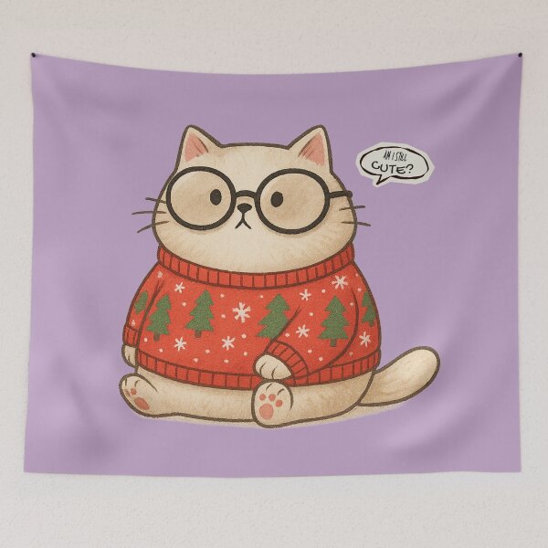 Item preview, Christmas Calories Don’t Count designed and sold by Wobble Studio.