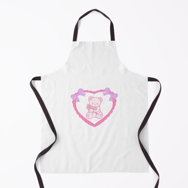 Item preview, Cute Teddy Bear Heart Frame Kawaii Cozy Aesthetic Pastel designed and sold by starcreative22.