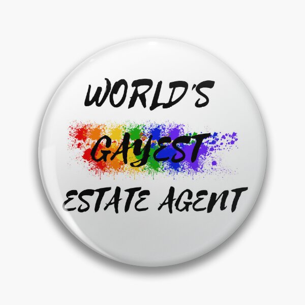 Item preview, World's Gayest Estate Agent designed and sold by LuckyKermit.