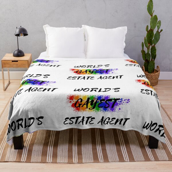 Item preview, World's Gayest Estate Agent designed and sold by LuckyKermit.