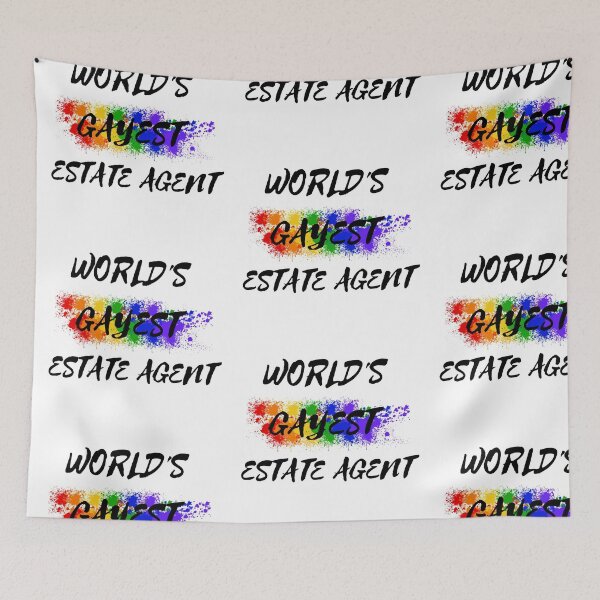 Item preview, World's Gayest Estate Agent designed and sold by LuckyKermit.