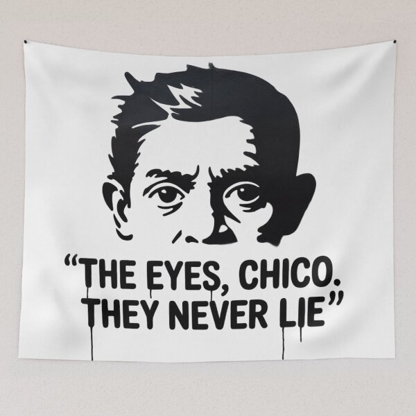 Item preview, The Eyes, Chico. They Never Lie designed and sold by 123ks.