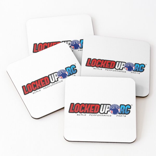 Item preview, Locked Up RC Salute Logo - Black Accent designed and sold by Locked Up RC.