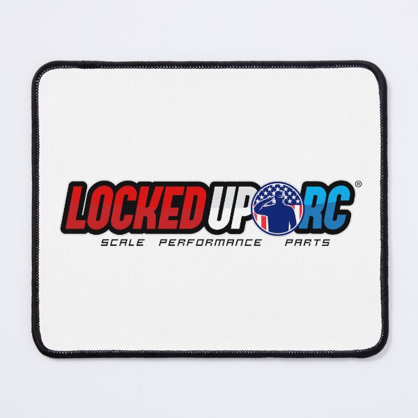 Item preview, Locked Up RC Salute Logo - Black Accent designed and sold by Locked Up RC.