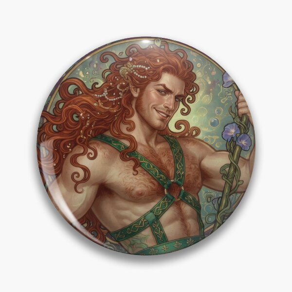 Item preview, Prince of the Inkbrald Depths – Muscular Merman Prince designed and sold by ZhivanCrimson.