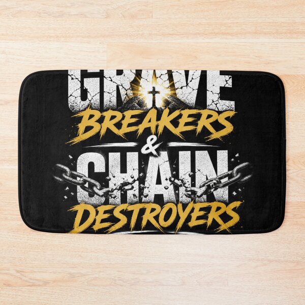 Item preview, Grave Breakers & Chain Destroyers Christian Faith T-Shirt designed and sold by GRACE THREADS .