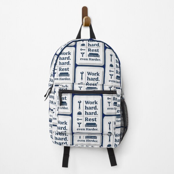 Item preview, Work Hard Rest Even Harder Minimal Worker Design designed and sold by Topoartispp.