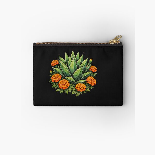 Item preview, Vibrant Agave Marigold Botanical Line Art Style designed and sold by Tsugraf Designs.