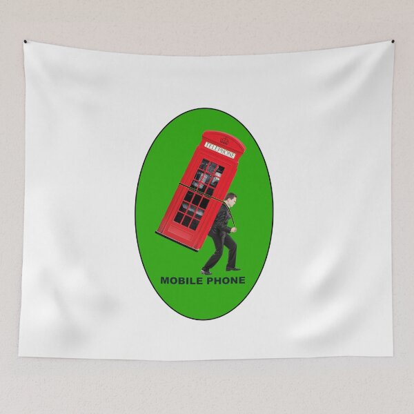 Item preview, Mobile Phone version 3 on green designed and sold by TerenceLacey.