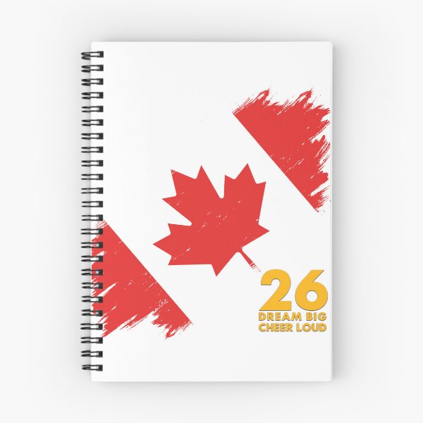 Item preview, Canada Football 2026 Dream Big Cheer Loud designed and sold by BananaPrint.
