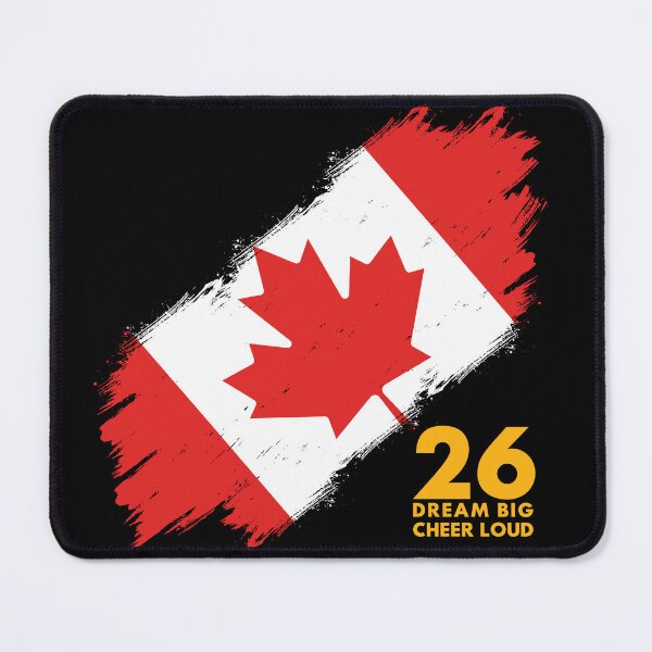 Item preview, Canada Football 2026 Dream Big Cheer Loud designed and sold by BananaPrint.