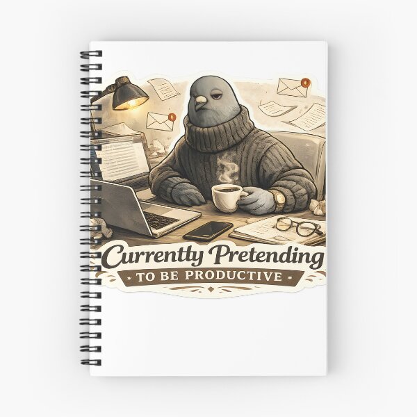 Item preview, Currently Pretending To Be Productive Luxury Office Burnout Aesthetic designed and sold by StickyGuys.
