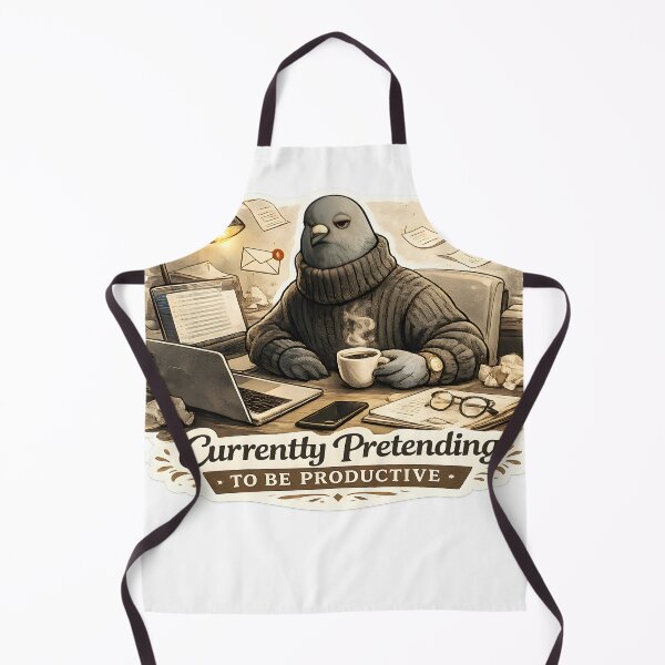 Item preview, Currently Pretending To Be Productive Luxury Office Burnout Aesthetic designed and sold by StickyGuys.