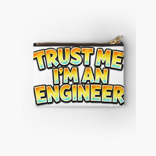 Item preview, TRUST ME I’M AN ENGINEER – hand drawn childlike typography designed and sold by Mac Sketches.