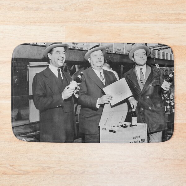 Item preview, Beer Men, Prohibition, Beer Bottlers, Vintage Black and White Old Photo designed and sold by IconicArchive.