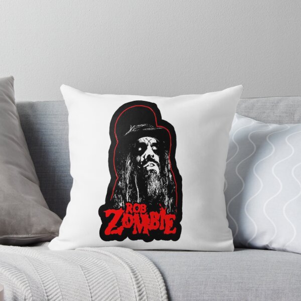 Item preview, Rob Zombie Horror Portrait - Gritty Black and Red Metal Style designed and sold by Billgeat.