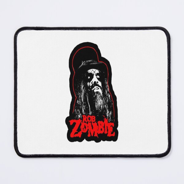 Item preview, Rob Zombie Horror Portrait - Gritty Black and Red Metal Style designed and sold by Billgeat.