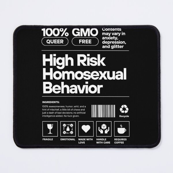 Item preview, High Risk Homosexual Behavior  designed and sold by rossgrahamwood.