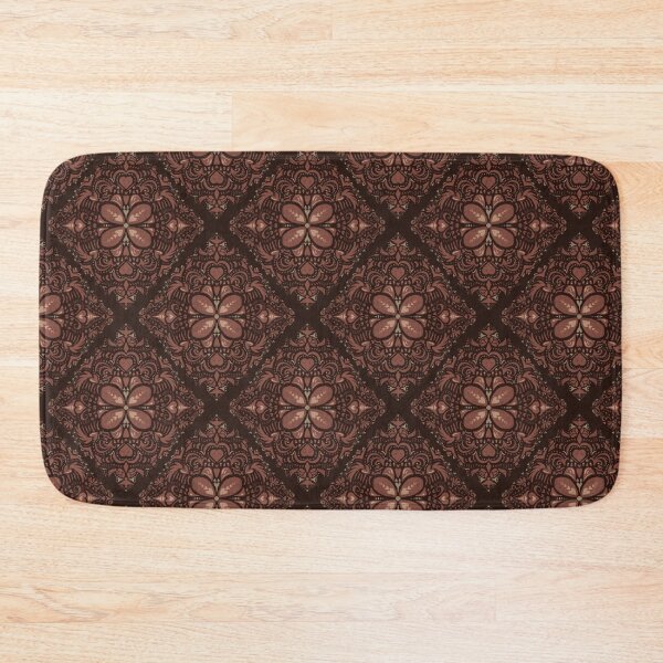Item preview, Lace Diamonds - Pink and Brown designed and sold by MelnDesign.
