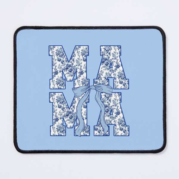 Item preview, Blue Vintage Floral MAMA with Bow , The perfect Mother's Day Gift, Mom, Mommy. designed and sold by Lam Assia.