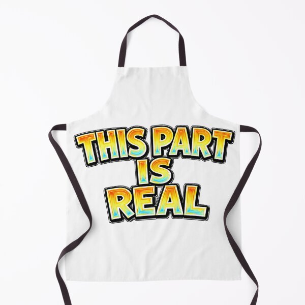Item preview, THIS PART IS REAL – hand drawn childlike typography designed and sold by Mac Sketches.