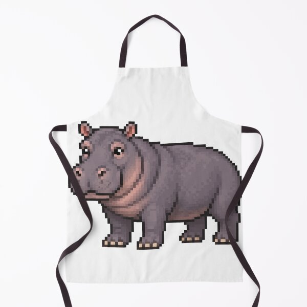 Item preview, Pixelated HIPPO designed and sold by Stickers void.
