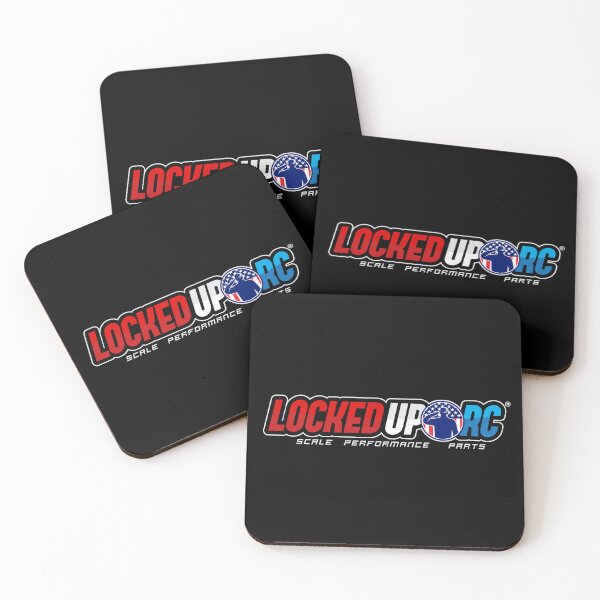 Item preview, Locked Up RC Salute Logo - Silver Accent designed and sold by Locked Up RC.