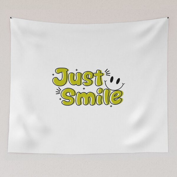 Item preview, just smile designed and sold by ROYALSTOURE.